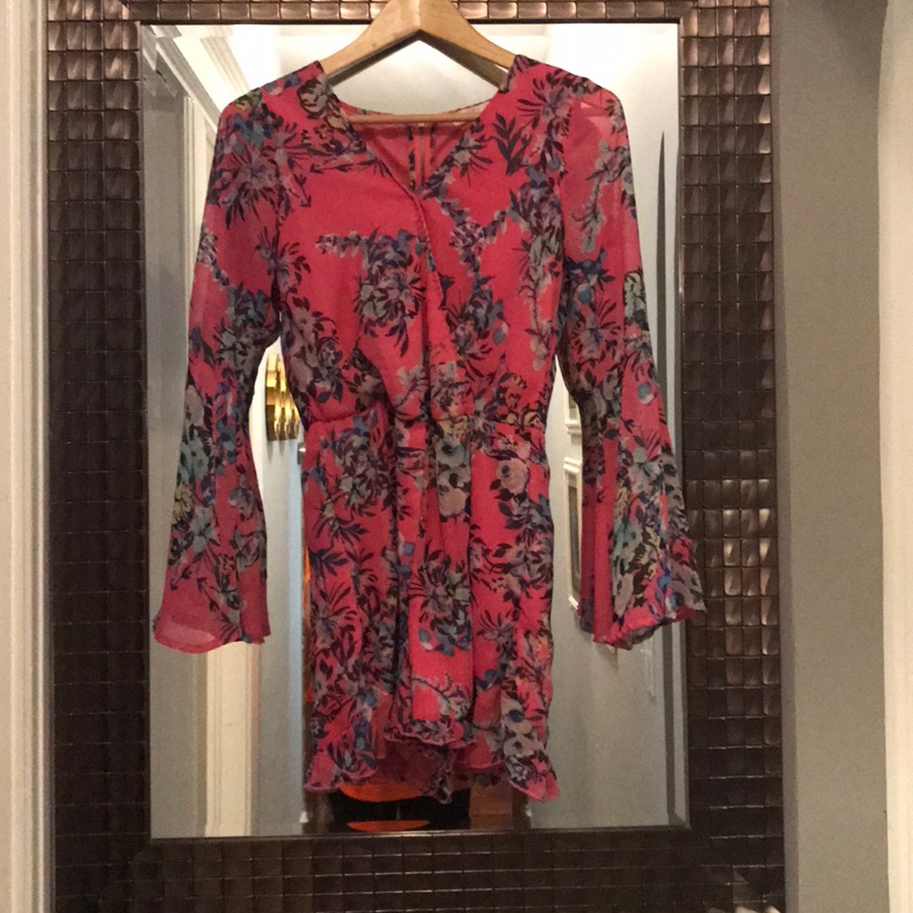 Fuchsia Floral jumper